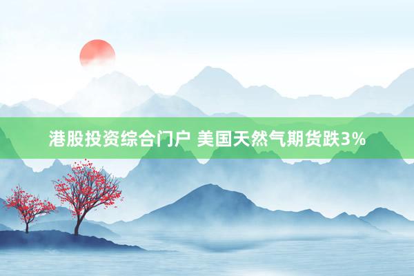 港股投资综合门户 美国天然气期货跌3%